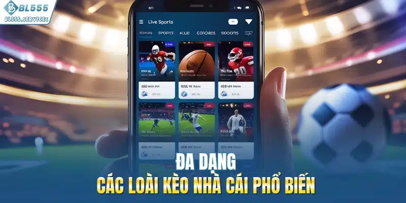 Đa dạng các loại kèo nhà cái phổ biến