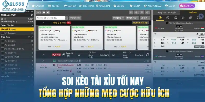 Soi Kèo Tài Xỉu Tối Nay – Tổng Hợp Những Mẹo Cược Hữu Ích