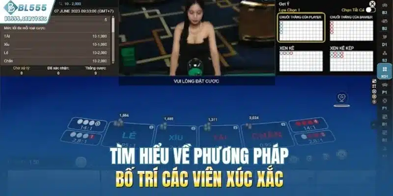Tìm hiểu về phương pháp bố trí các viên xúc xắc