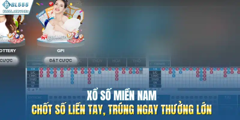 Xổ Số Miền Nam: Chốt Số Liền Tay, Trúng Ngay Thưởng Lớn Tại BL555